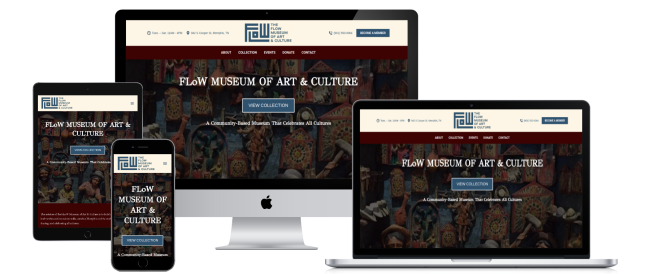 flow museum nonprofit website