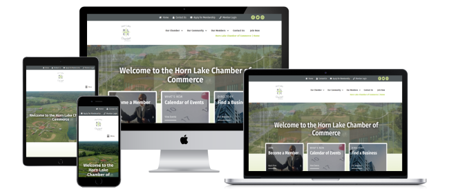 horn-lake-chamber-website-design