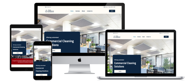 trinity commercial cleaning website