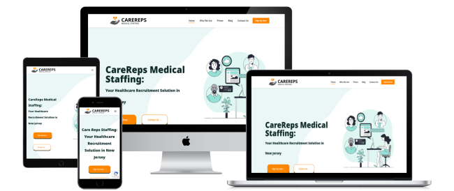 care reps staffing website