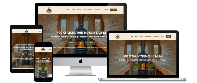 rocky mountain mobile sauna