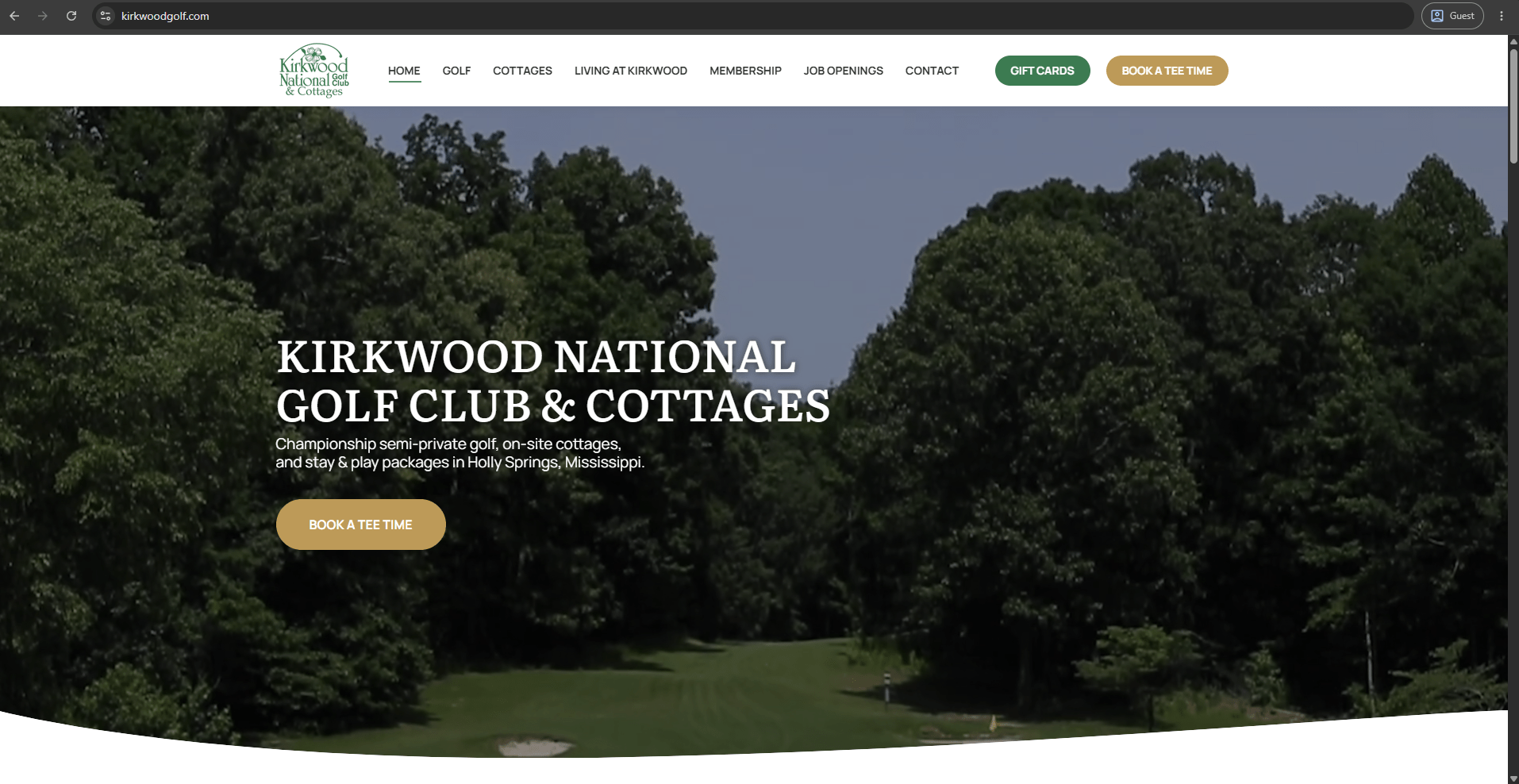 kirkwood golf